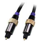 CBL TOSLINK 0.5m fiber optic cable της Pro.fi.con black-άριστης ποιότητας καλώδιο επαγγελματικού επιπέδου οπτική ίνα πολυκάναλου ψηφιακού ήχου